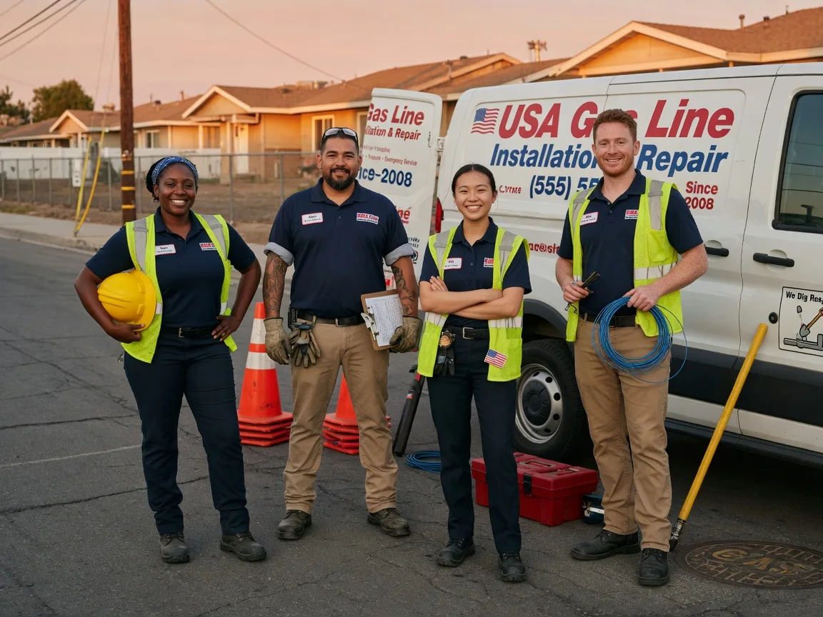 Gas Line Installation company in Fairmount City, PA